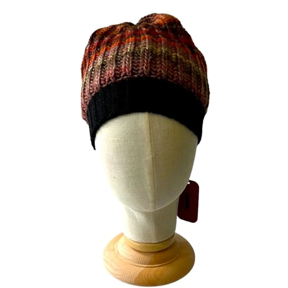 Missoni Multicolor Crochet-Knit Beanie, Red - Picture 7 of 16
